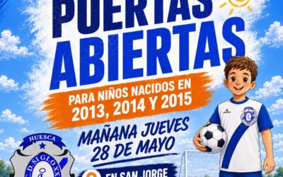 Jornada de puertas abiertas para nacidos en 2013, 2014 y 2015